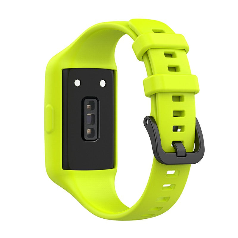 Integreret blødt silikone urbånd armbånd udskiftning af håndledsrem til Huawei Band 6 Band 7 Honor Band 6 Integreret blødt silikone urbånd armbånd udskiftning af håndledsrem til Huawei Band 6 Band 7 Honor Band 6